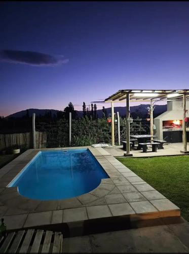 Pool, Cabaña Anjana (Cabana Anjana) in Villa Tacú