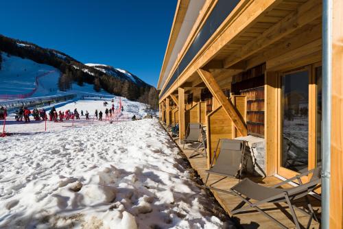 Double Room with Ski Slopes View and Terrace