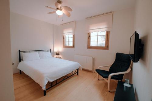 1 double bed, 1 sofa bed