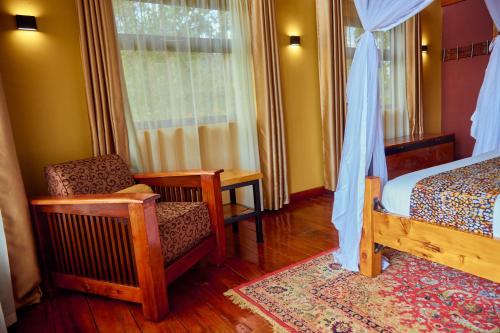 Shamba lodge cabins