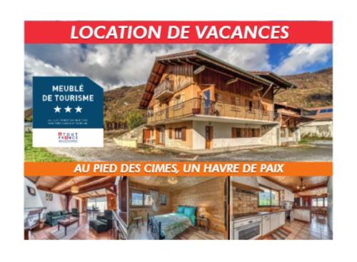 AU PIED DES CIMES meuble de tourisme 3 etoiles classement 2023