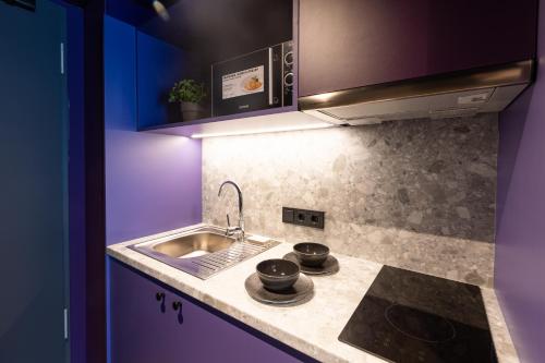 مطبخ, Holiday Inn - the niu Wave Karlsruhe Oststadt By IHG in كارلسروه