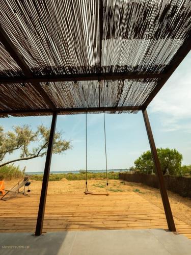 Le Mazet de l'Or - Climatisation et vue sur l'étang