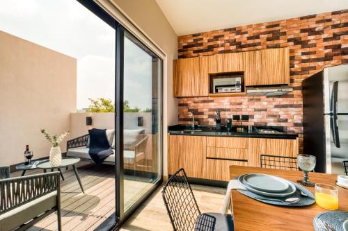 Balcony/terrace, ULIV Roma Norte in Condesa-Roma