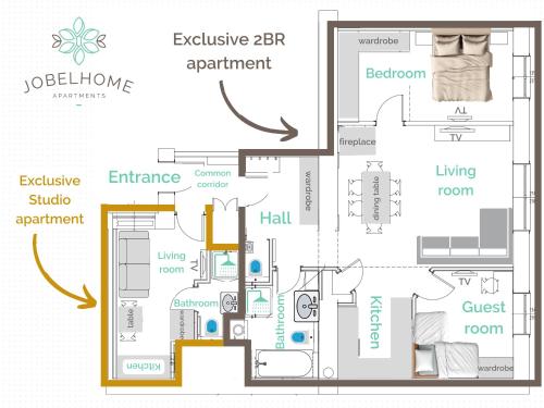 JobelHome Castle District Apartments, Budapešť (fotografie 10)