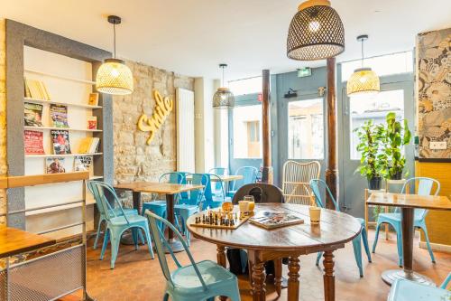 Банкетна зала, Young and Happy Latin Quarter by Hiphophostels in Pantheon - Notre Dame