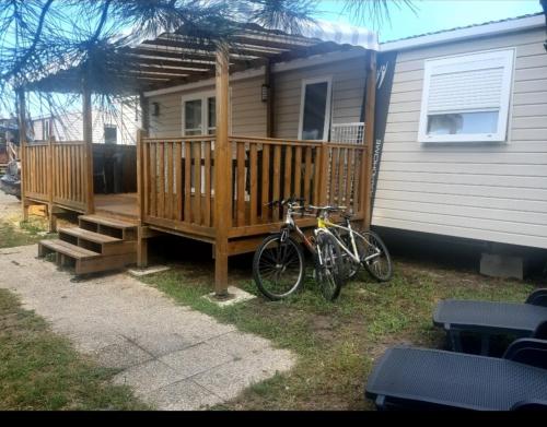 Camping des Dunes de Contis mobilhome 3ch, 2