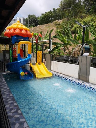 15PAX 3BR Villa E2,Kids Swimming Pool, Pool Table n BBQ near SPICE Arena Penang