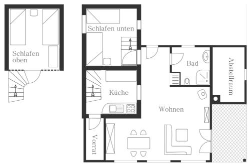Stāva plāns, Lindenhaus in Rietz Neuendorf