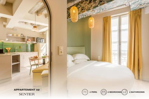 2 bedrooms, 2 beds