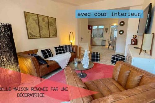 Maison Cosy Intra-muros, clim, park, extérieur - Location saisonnière - Aigues-Mortes