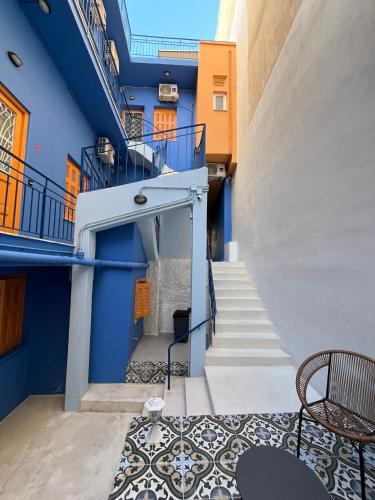 The blue house Athens 3