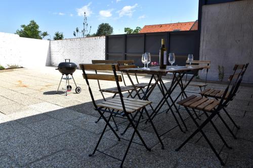 Balkons/terase, Apartmán Hrušky (Apartman Hrusky) in Hrušky