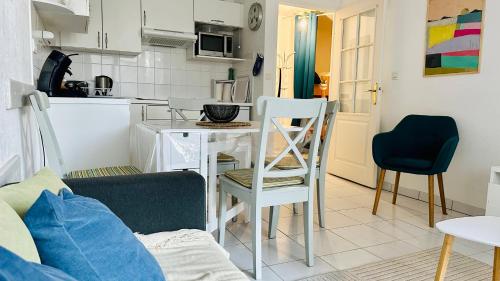 Les Obiones appartement lumineux à 150 m de la mer