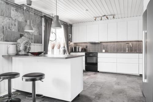 Homely & cozy house near wind farm