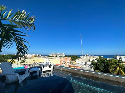 สระว่ายน้ำ, Hostelito Hotel in โคซูเมล