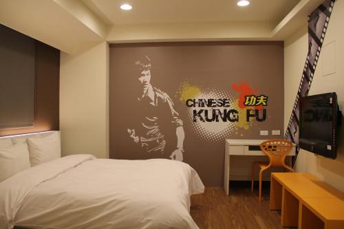 1 double bed