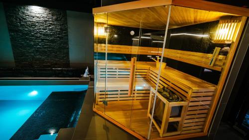 Sauna, Willa Perła Jezior (Willa Perla Jezior) in Krzywe (Mragowo)
