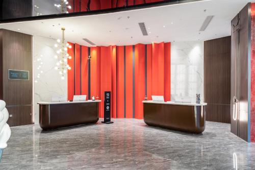 avla, The Puyan Hotel Hangzhou Jiubao in Okraj Yuhang – Avtobusni terminal Jiubao
