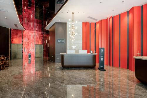 avla, The Puyan Hotel Hangzhou Jiubao in Okraj Yuhang – Avtobusni terminal Jiubao
