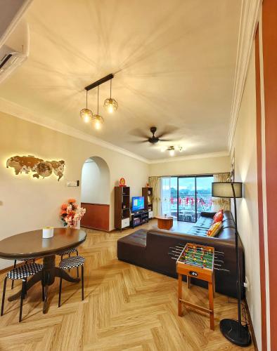 Klebang GX Homestay Resort Pool View M0702 with Netflix, TVBox and Games