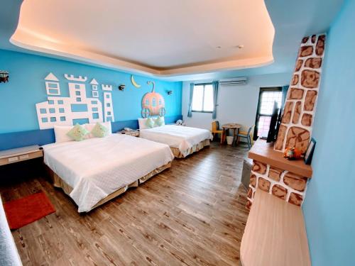 IKenting timehouse beach villa I電動麻將l k歌l德州l廚房l包棟