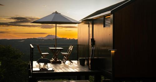 Exterior view, Bobocabin Dieng Pass, Batang in Dieng Kulon