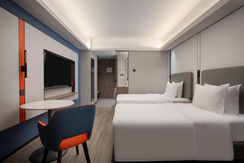 2 twin beds