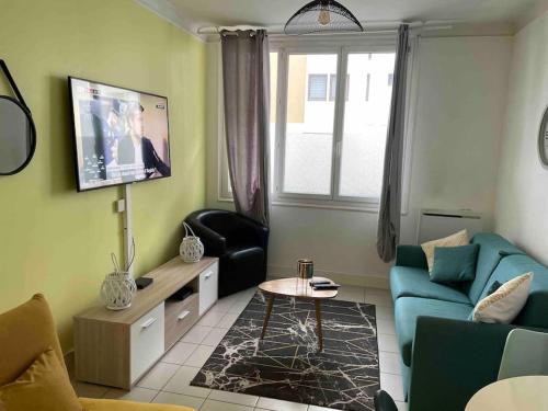 Appartement cosy, proche plage et centre ville