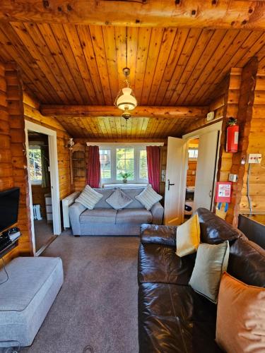 Cosy 2 bedroom Log Cabin in Snowdonia Cabin151 in Trawsfynydd