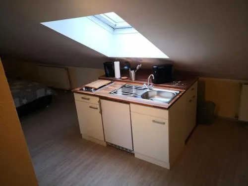 Über den Dächern von Mörfelden-Walldorf in Mörfelden-Walldorf, Deutschland