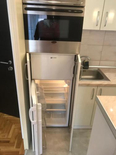 Konyha, Apartman Stojanovic R in Detelinara