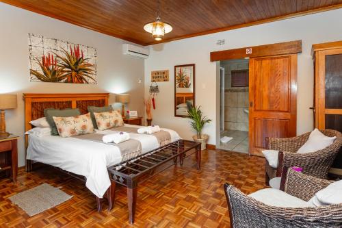 1 double bed