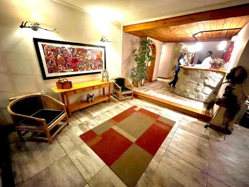Lobby, Las Marianas Hotel in San Carlos de Bariloche