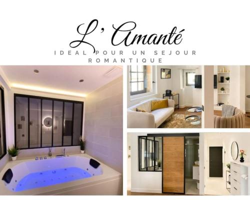 L'Amanté Spa -Balnéo -Vieux Lyon - Location saisonnière - Lyon