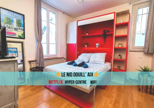 Le Nid Douill'Aix Netflix Wifi Centre-ville - Location saisonnière - Aix-les-Bains