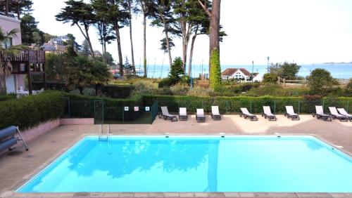 Appartement avec PISCINE, plage de Trestraou à PERROS-GUIREC - Réf 505 - Location saisonnière - Perros-Guirec