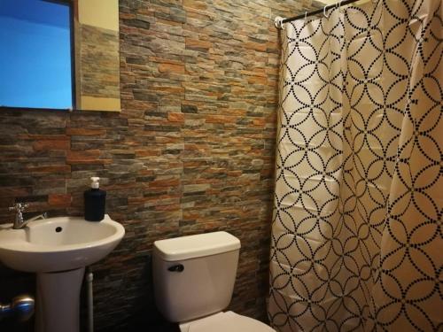 浴室, Habitación Privada - Apartamentos Morpho CR (Habitacion Privada - Apartamentos Morpho CR) in 克波斯市中心