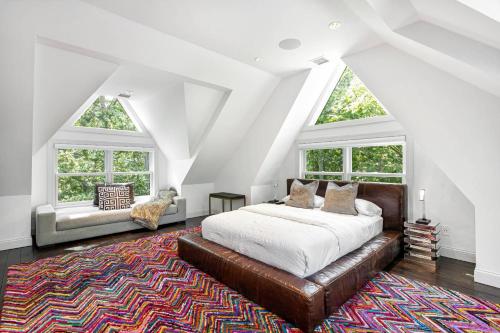 Hamptons Mansion at the beach in East Hampton, USA