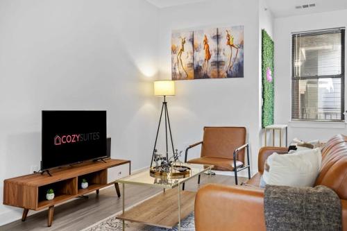 CozySuites Music Row Spacious 1BR with free parking 56 in Nashville, USA