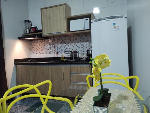 кухня, Apartamentos aconchegante Aki in Какоал