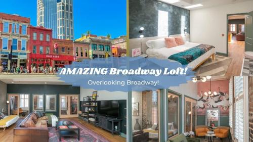 Broadway Penthouse Above Live Music & Bars