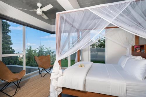 Deluxe Double Room with Balcony and Sea View room in The Nine Mirissa