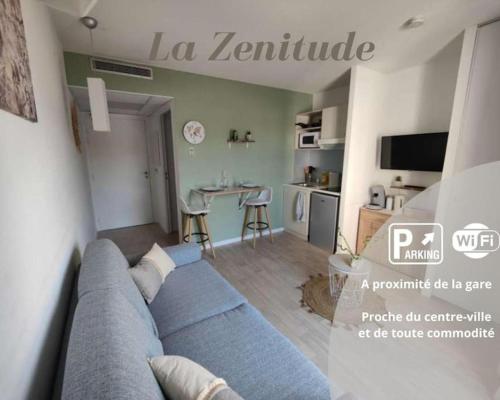 Zénitude, studio clim gare - Location saisonnière - Lourdes