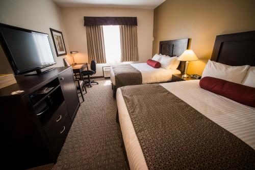 2 queen beds
