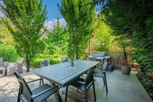 Maison quartier calme avec jardin proche Paris