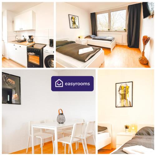 Monteurwohnung mit Balkon und Wohnzimmer in Bochum, Deutschland