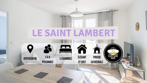 Le St Lambert Proche Cathédrale Parking gratuit - Location saisonnière - Troyes