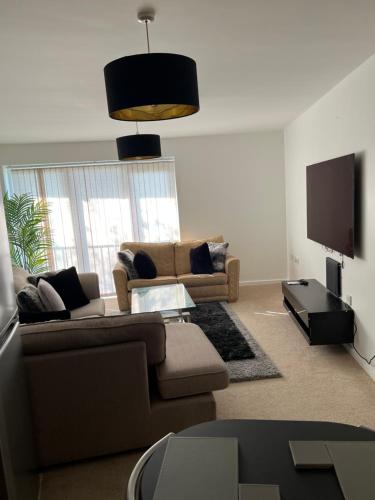 Luxury Two bedroom Flat opposite COOP Live n Etihad Stadium with Free secure Parking, Netflix and Sky TV, Manchester (fotografie 2)