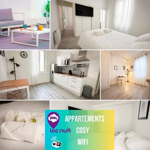 Loc'Nuit - Appartements Tout Confort - Hyper Centre AGEN - Location saisonnière - Agen